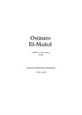 El-Muled Ostinato for Orchestra and Choir